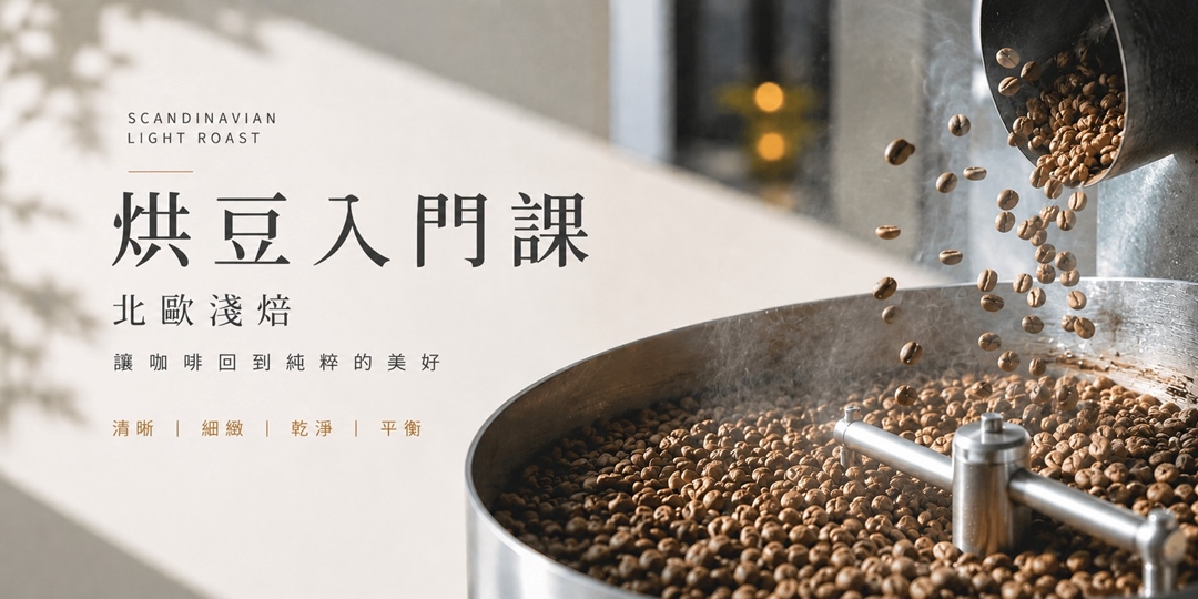2026 夏 烘豆入門課：烘出屬於你的精品咖啡豆！